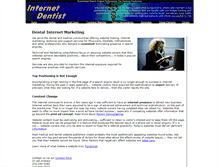 Tablet Screenshot of internet--dentist.com